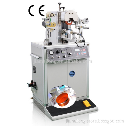 hot foil stamping machine for irregular caps Model:TBD -01G